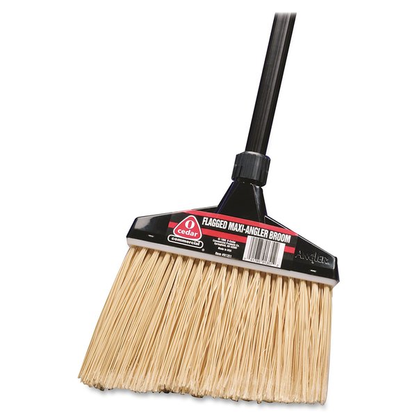 Diversey 14 in Sweep Face MaxiPlus Professional Angle Broom, Black DVO91351CT